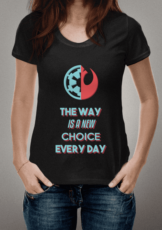 Nome do produto  The Way is a New Choice