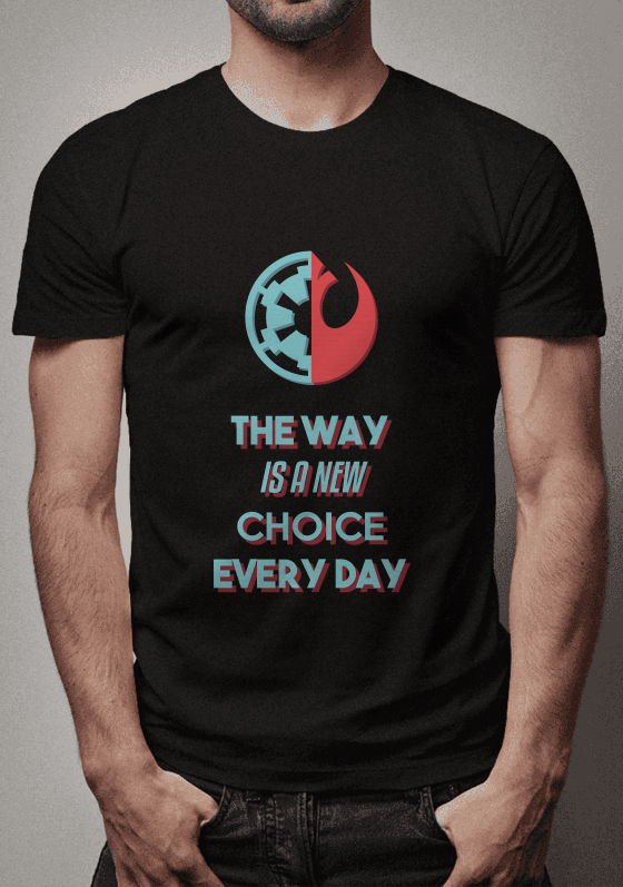 Nome do produto  The Way is a New Choice