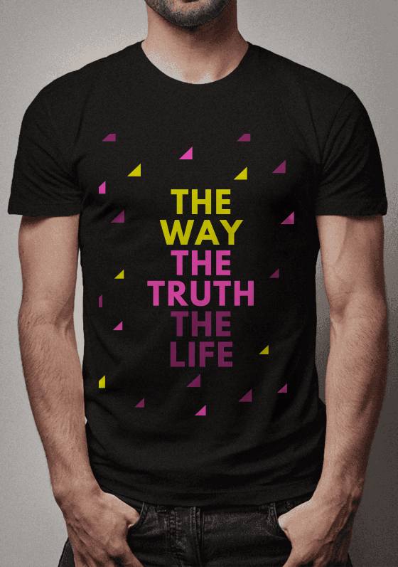 The Way, The Truth, The Life - Preta