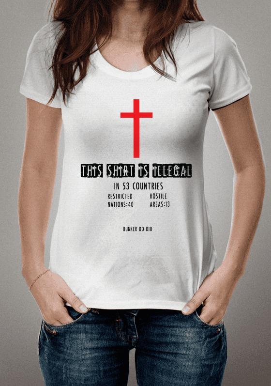 Nome do produto  This Shirt is Illegal 1 (Bunker do Dio)
