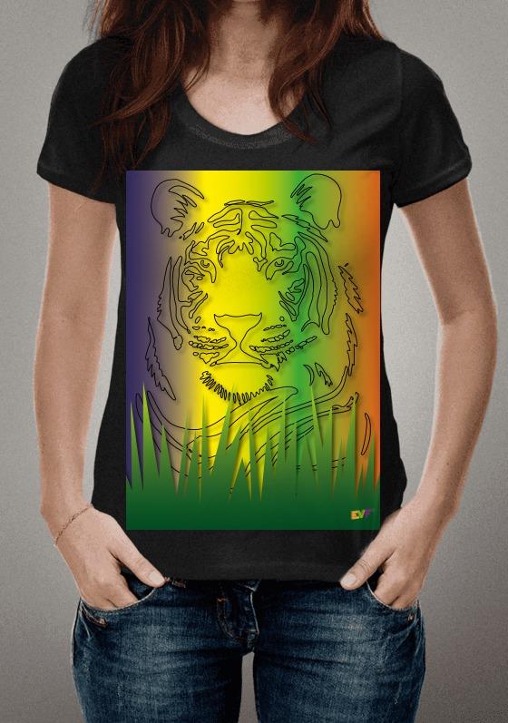 Nome do produto  Tigre na Natureza