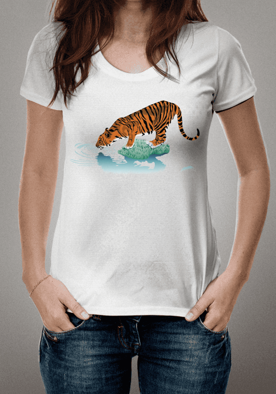 Tigre no Lago