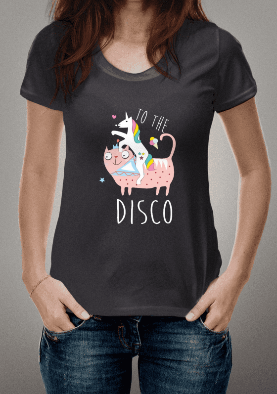 To The Disco (gato e unicornio)