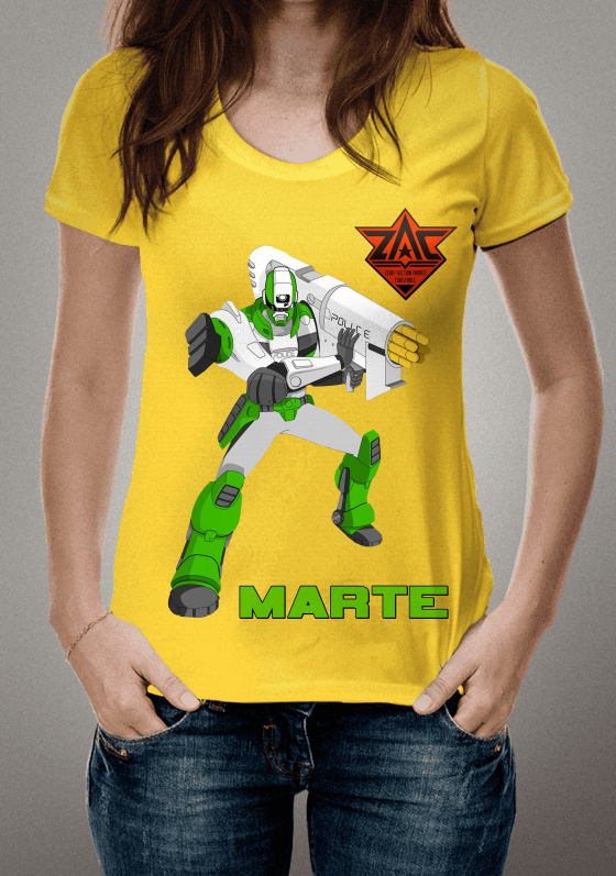 Nome do produto  tokusatsu cybercops Marte