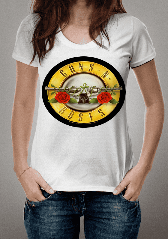 Nome do produto  TOP Guns N' Roses 