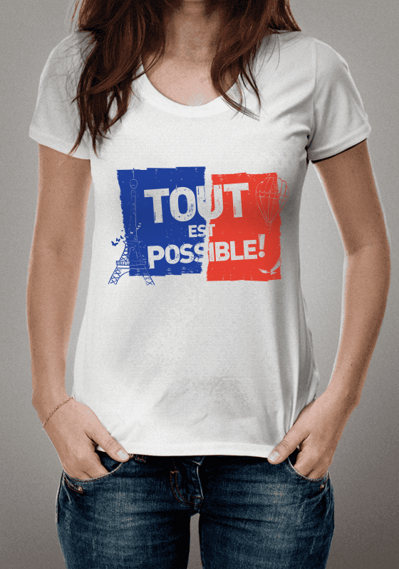 Nome do produto  Tout Est Possible - Camiseta