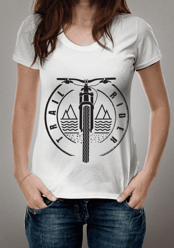 Nome do produto  Trail Rider - Branca - MTB - Mountain Bike