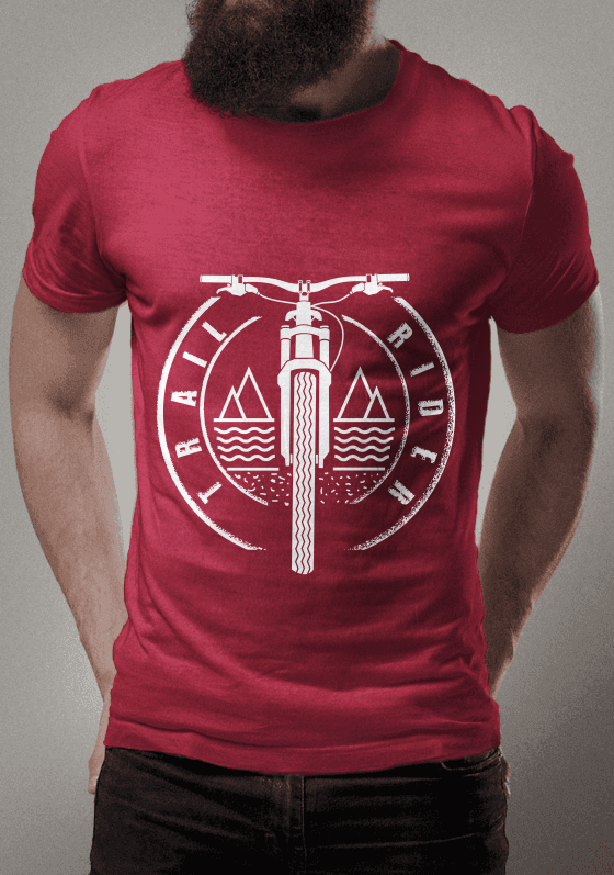 Nome do produto  Trail Rider - Vermelho Estonado - MTB - Mountain Bike