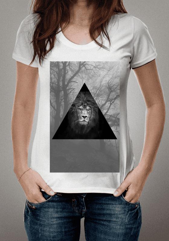 Nome do produto  Triângulo Leão Forest