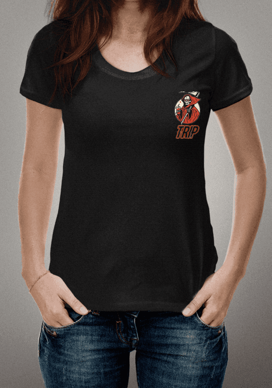 Nome do produto  TRIP Skull T-Shirt
