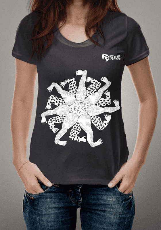 Nome do produto  Trocando os Pés pelas Mãos (Estampa Clara)