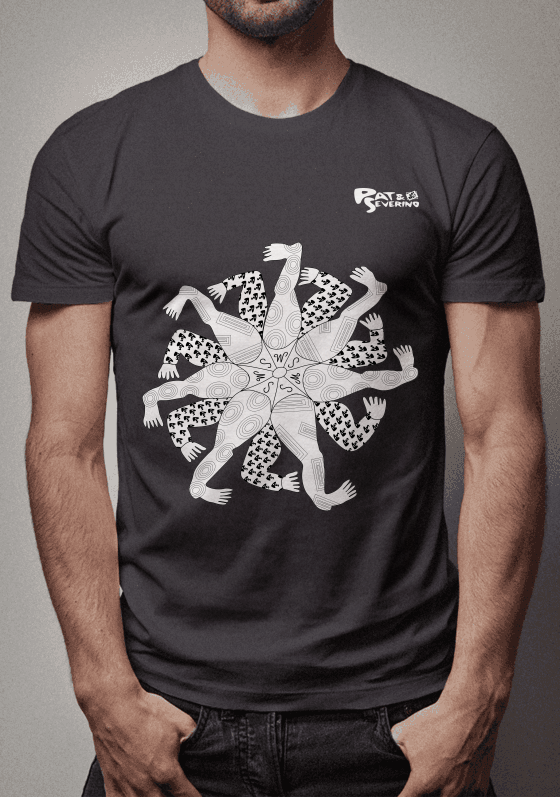 Nome do produto  Trocando os Pés pelas Mãos (Estampa Clara)