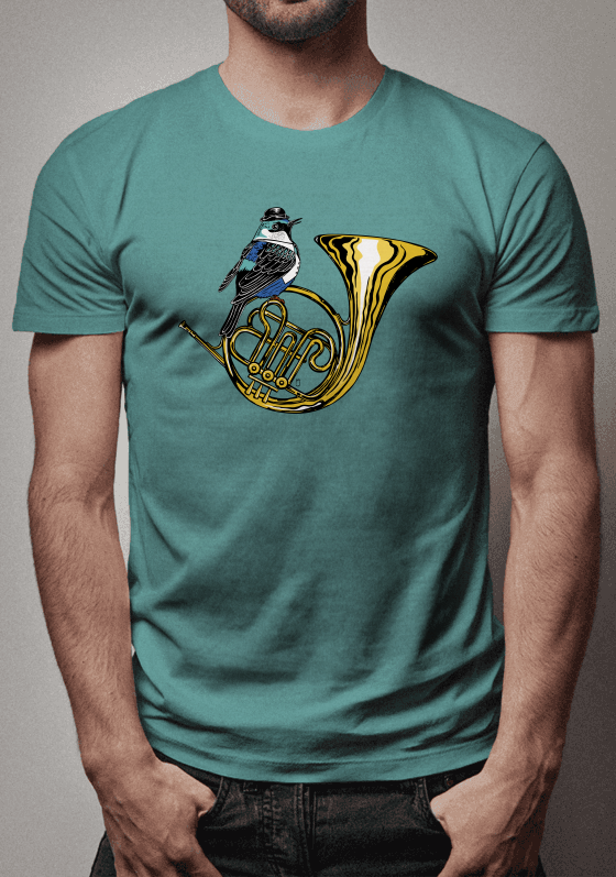 Nome do produto  Trompa e Pássaro