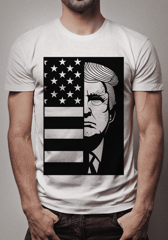 Nome do produto  TRUMP IN FLAG