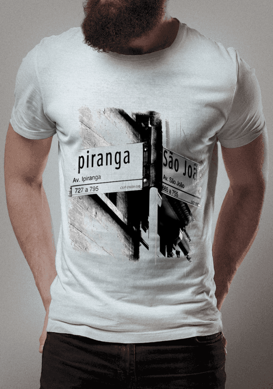 Nome do produto  Tshirt Vista Ipiranga Sao Joao P&B SP OFF WHITE