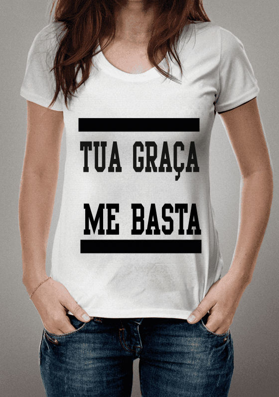 Nome do produto  Tua graça me basta