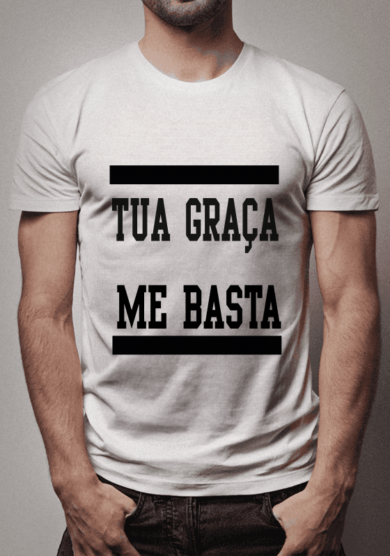 Nome do produto  Tua graça me basta