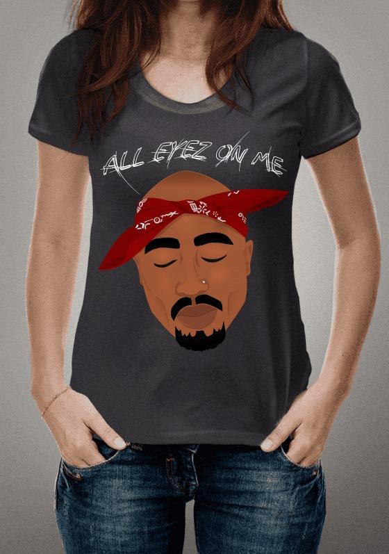 Nome do produto  Tupac Shakur - All Eyez on me