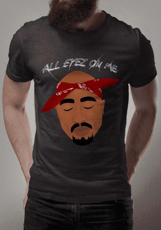 Nome do produto  Tupac Shakur - All Eyez on me