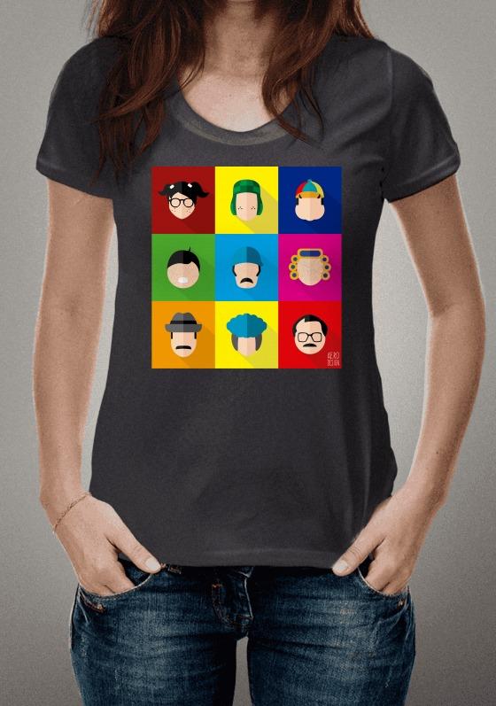 Nome do produto  TURMA DO CHAVES MINIMALISTA