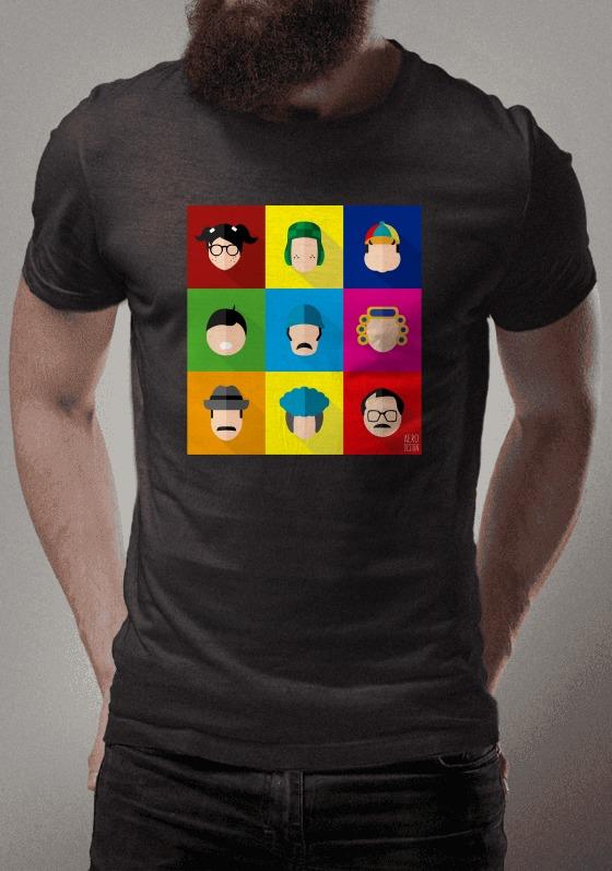 Nome do produto  TURMA DO CHAVES MINIMALISTA