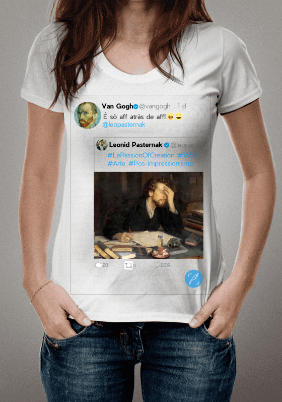Nome do produto  TWEET DO GOGH