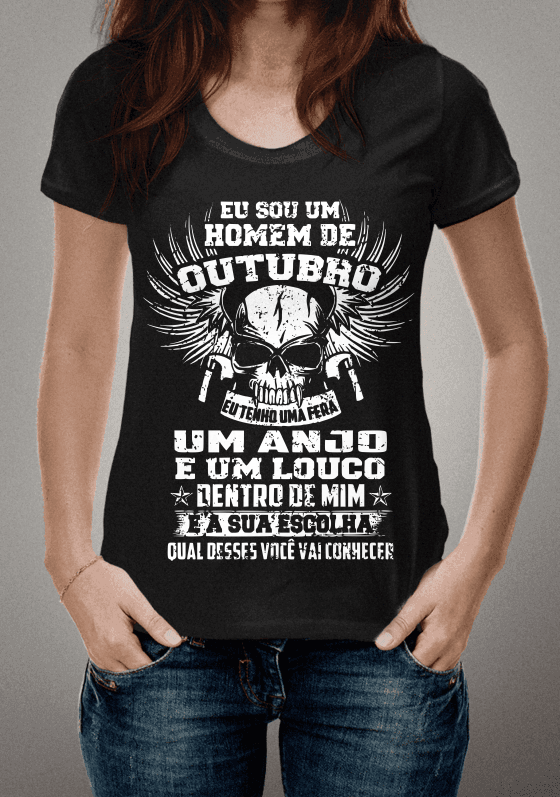 Nome do produto  UMA FERA, UM ANJO E UM LOUCO, NASCIDO EM OUTUBRO