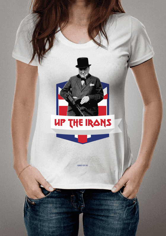 Nome do produto  Up the Irons - Churchill