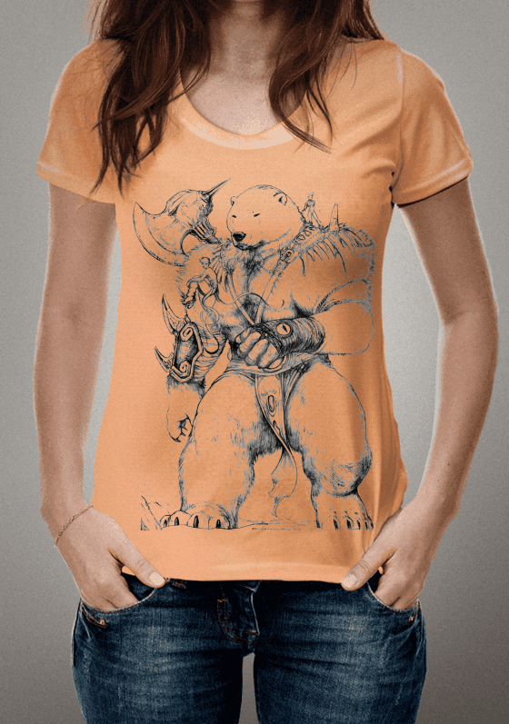 Nome do produto  Urso Polar Guerreiro