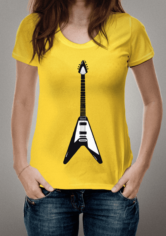 Nome do produto  V Guitar