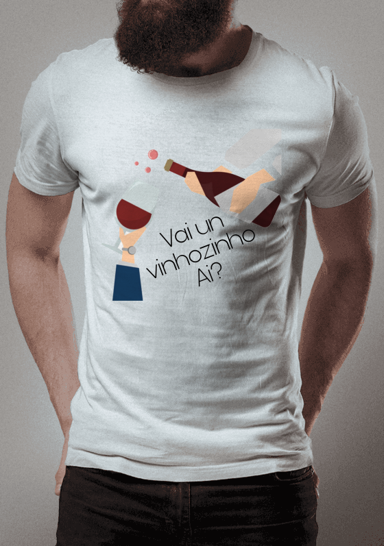 Nome do produto  VAI UM VINHOZINHO AI