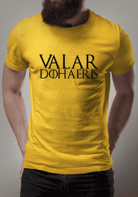 Nome do produto  Valar Dohaeris