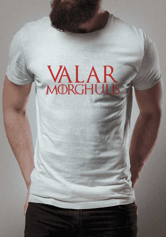 Nome do produto  Valar Morghulis