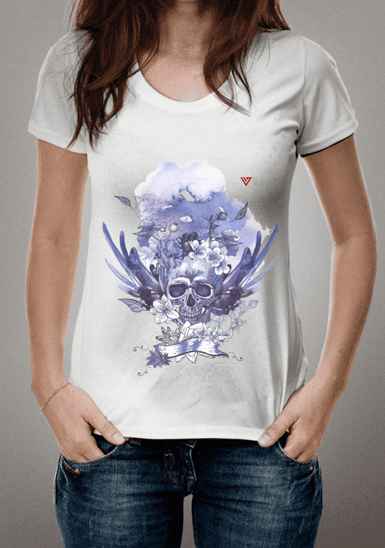 Vanilli Romantic Skull