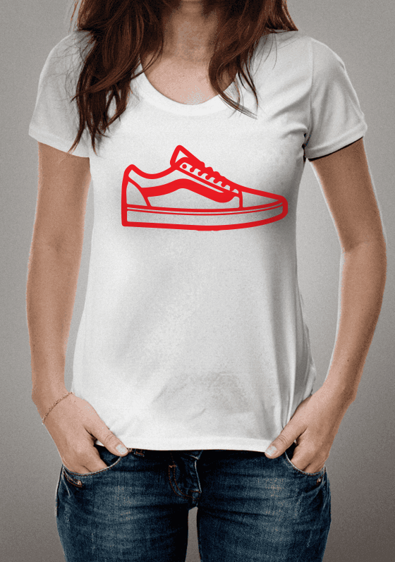 Nome do produto  Vans shoes vermelho