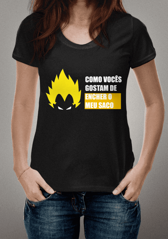 Nome do produto  Vegeta - Como Vocês Gostam de Encher o Meu saco