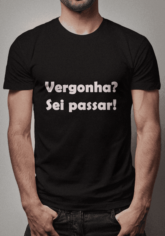 Nome do produto: Vergonha? Sei passar!
