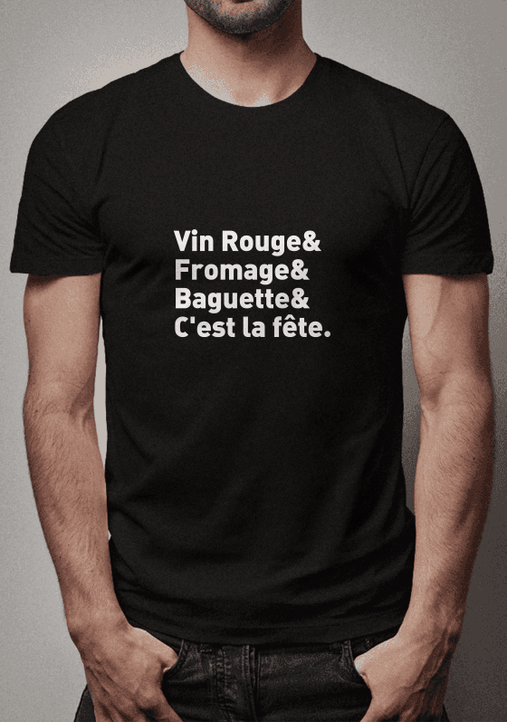 Nome do produto  Vin Rouge&Fromage - Preta