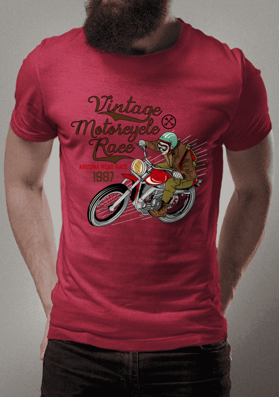 Nome do produto  vintage motorcycle