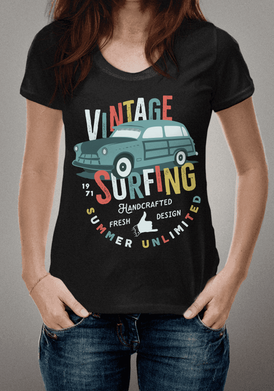 Nome do produto  Vintage Surfing