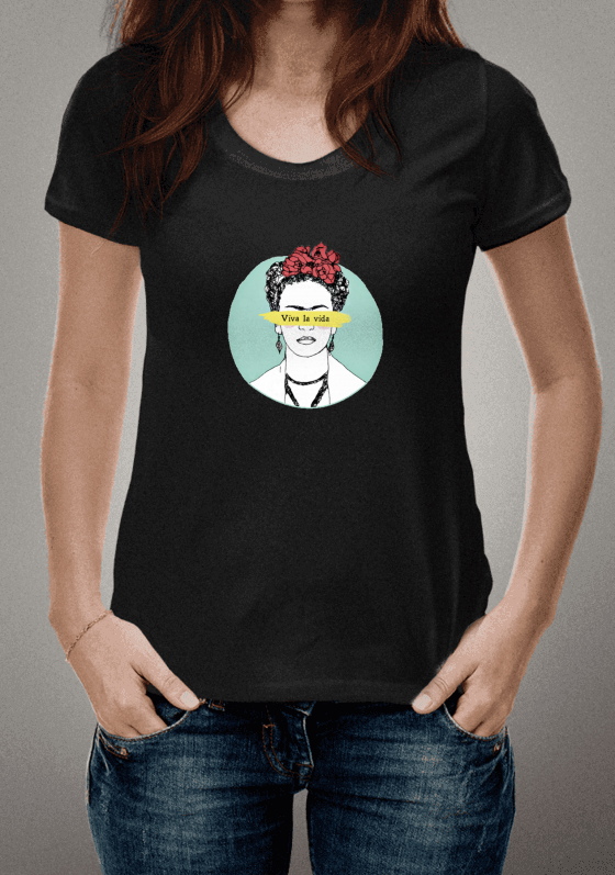 Nome do produto  Viva la vida - Frida Kahlo