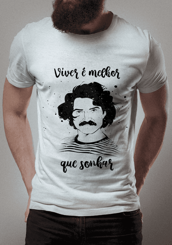 Nome do produto  VIVER É MELHOR QUE SONHAR