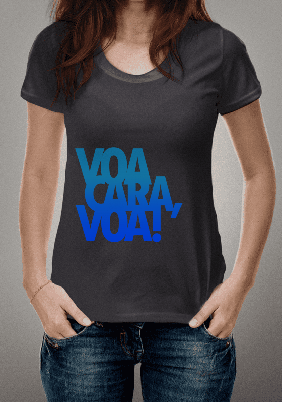 Nome do produto  Voa Cara, Voa! - Azul