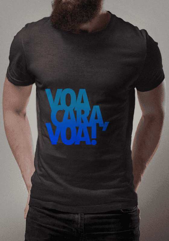 Nome do produto: Voa Cara, Voa! - Azul