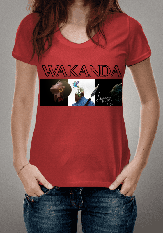 Nome do produto  WAKANDA LIVES INSIDE US II