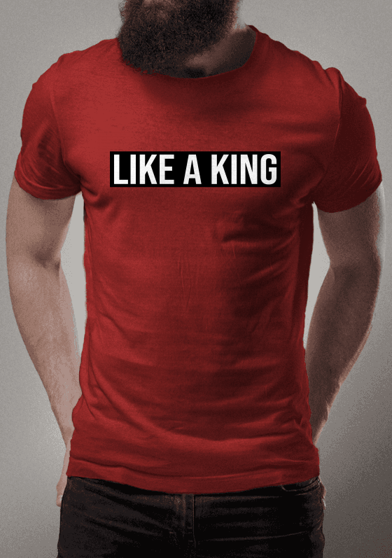 Nome do produto  Walk Like a King