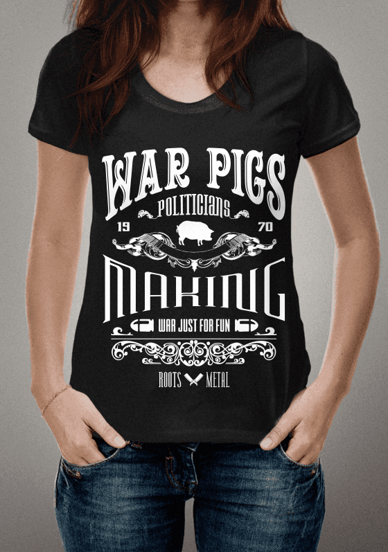 Nome do produto  War pigs
