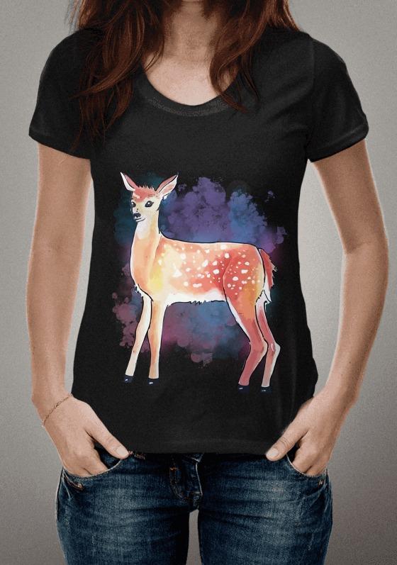 Nome do produto  Watercolor Deer