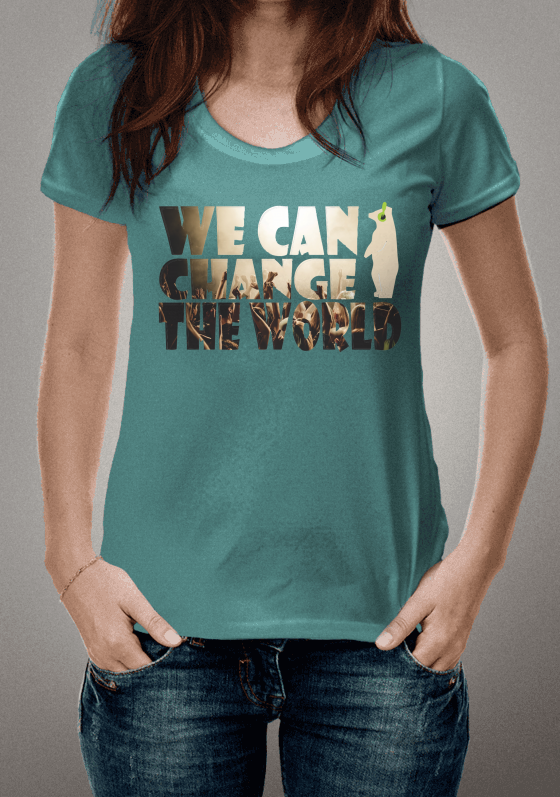 Nome do produto: We Can Change the World