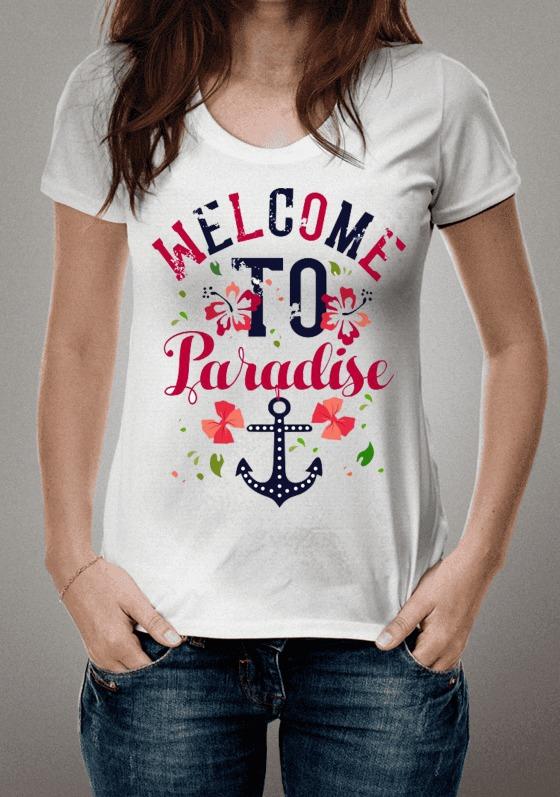 Nome do produto  WELCOME TO PARADISE